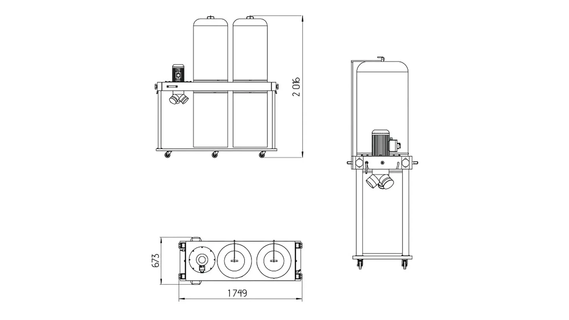 Absauggerät Holzprofi Maker FM300G