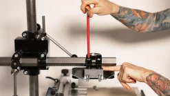 Adapter für Positionslaser an Wabeco