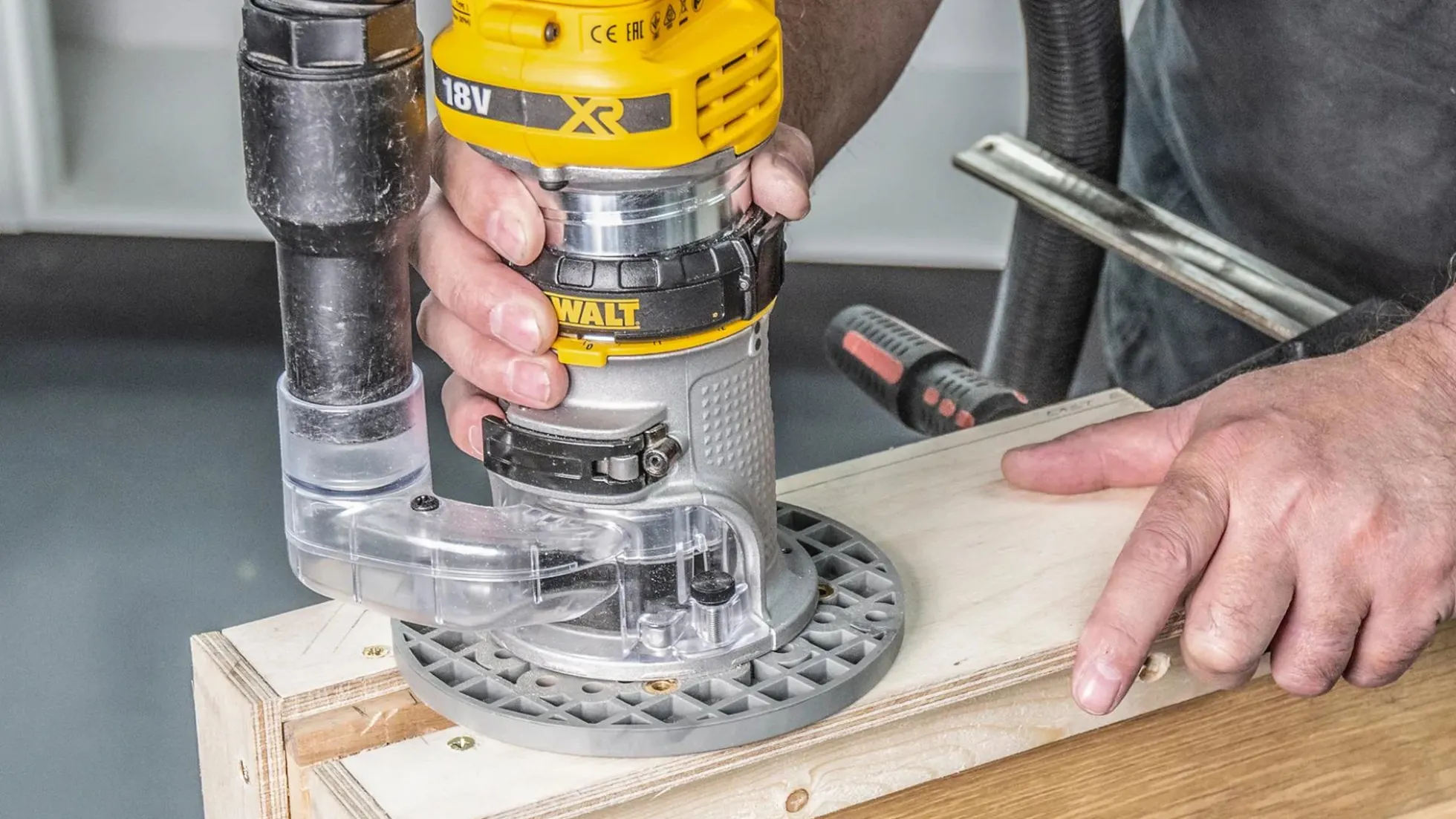 Adapterplatte für Kantenfräsen UNIBASE-TRIM