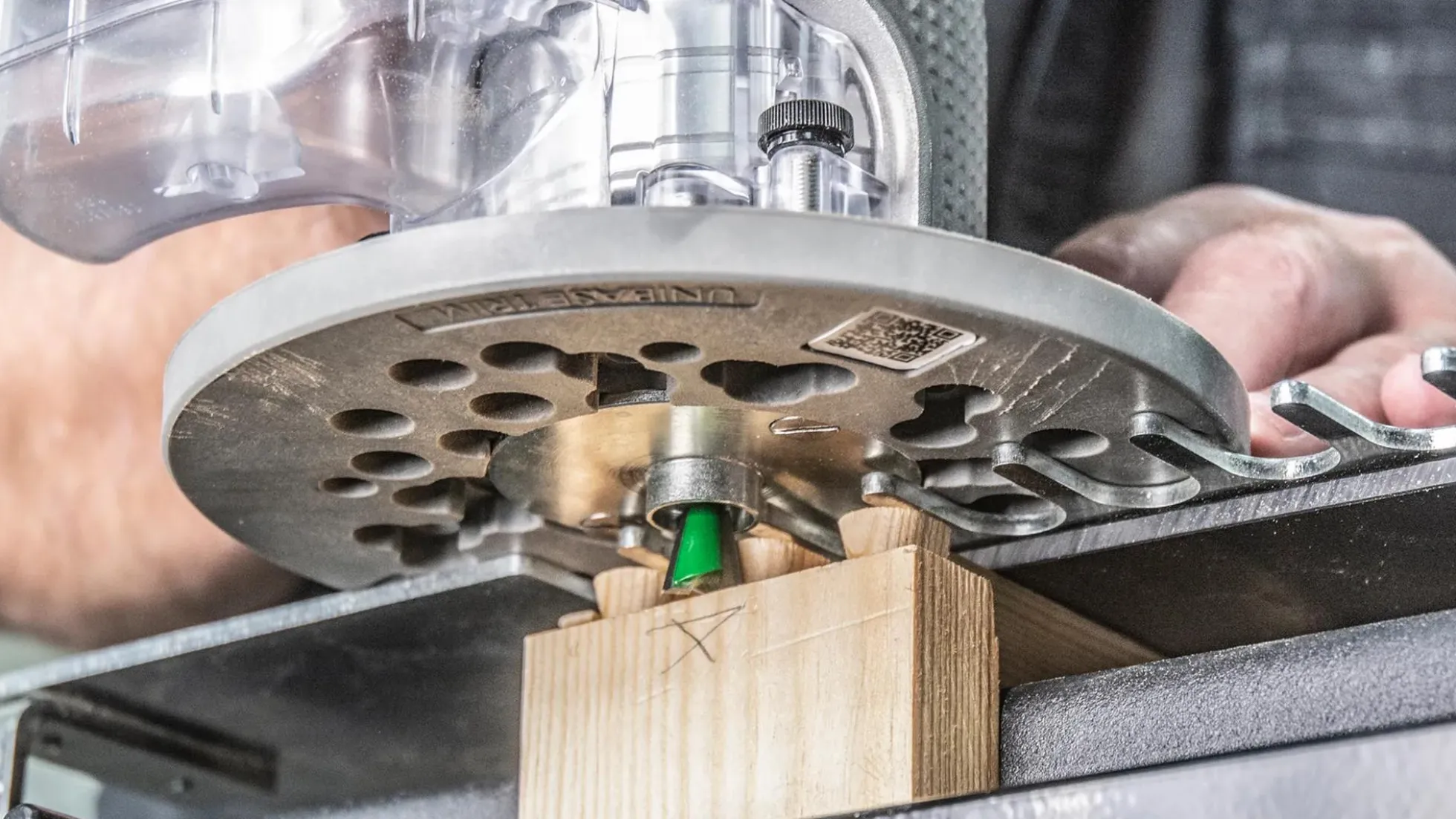Adapterplatte für Kantenfräsen UNIBASE-TRIM