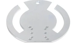 Adapterplatte rund, offen