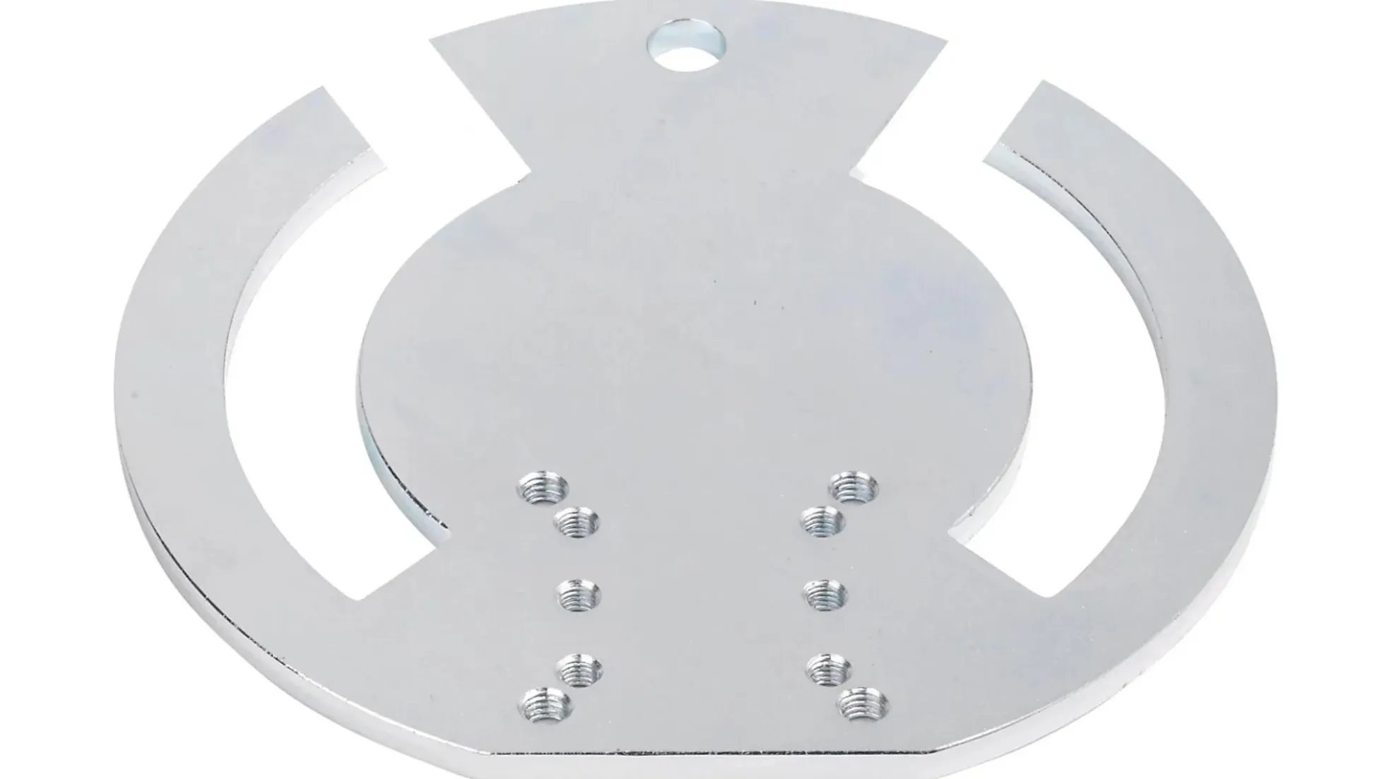 Adapterplatte rund, offen