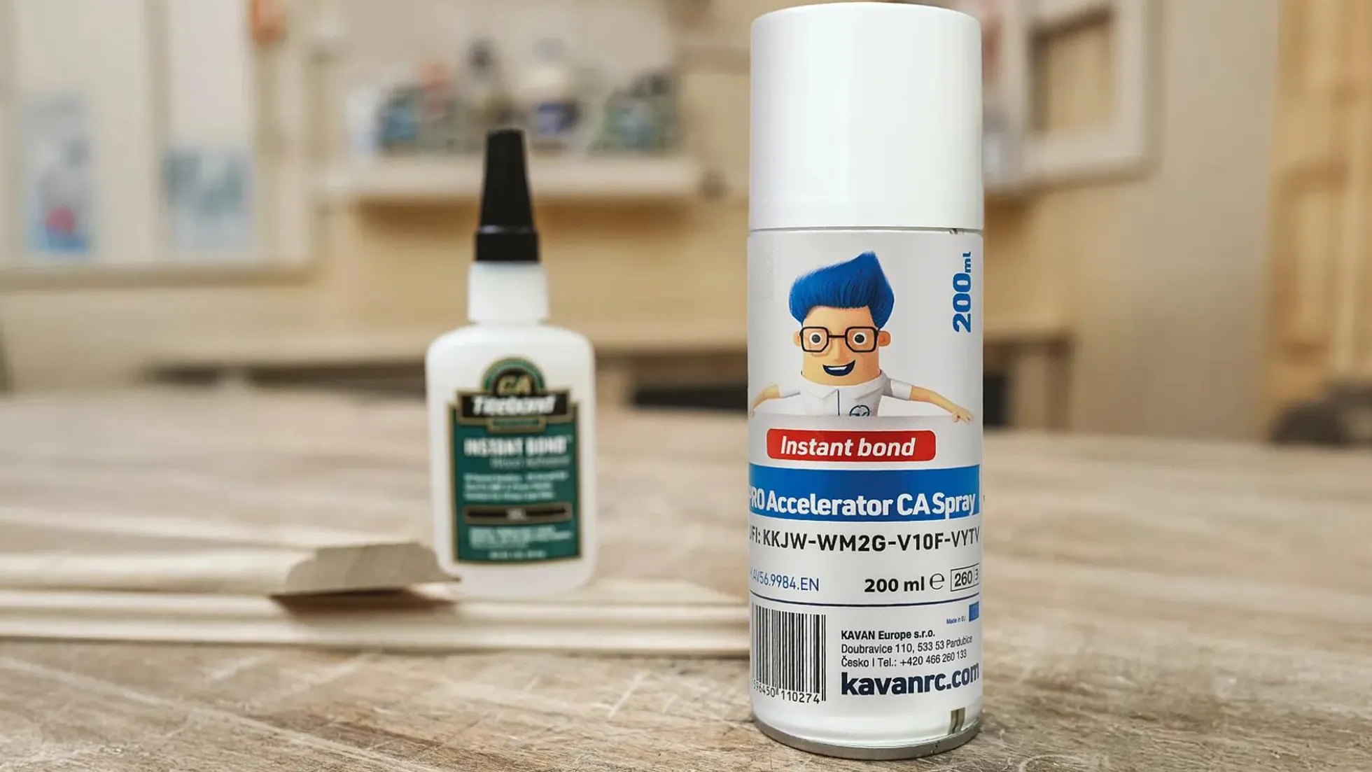 Aktivator-Spray für Sekundenkleber, 200 ml