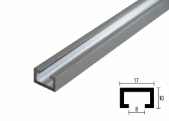 Aluminium-Profilschiene 350 mm