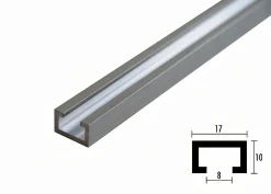 Aluminium-Profilschiene 1200 mm