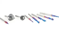 Amana Tool CNC Universal-Fräsersatz 8-teilig