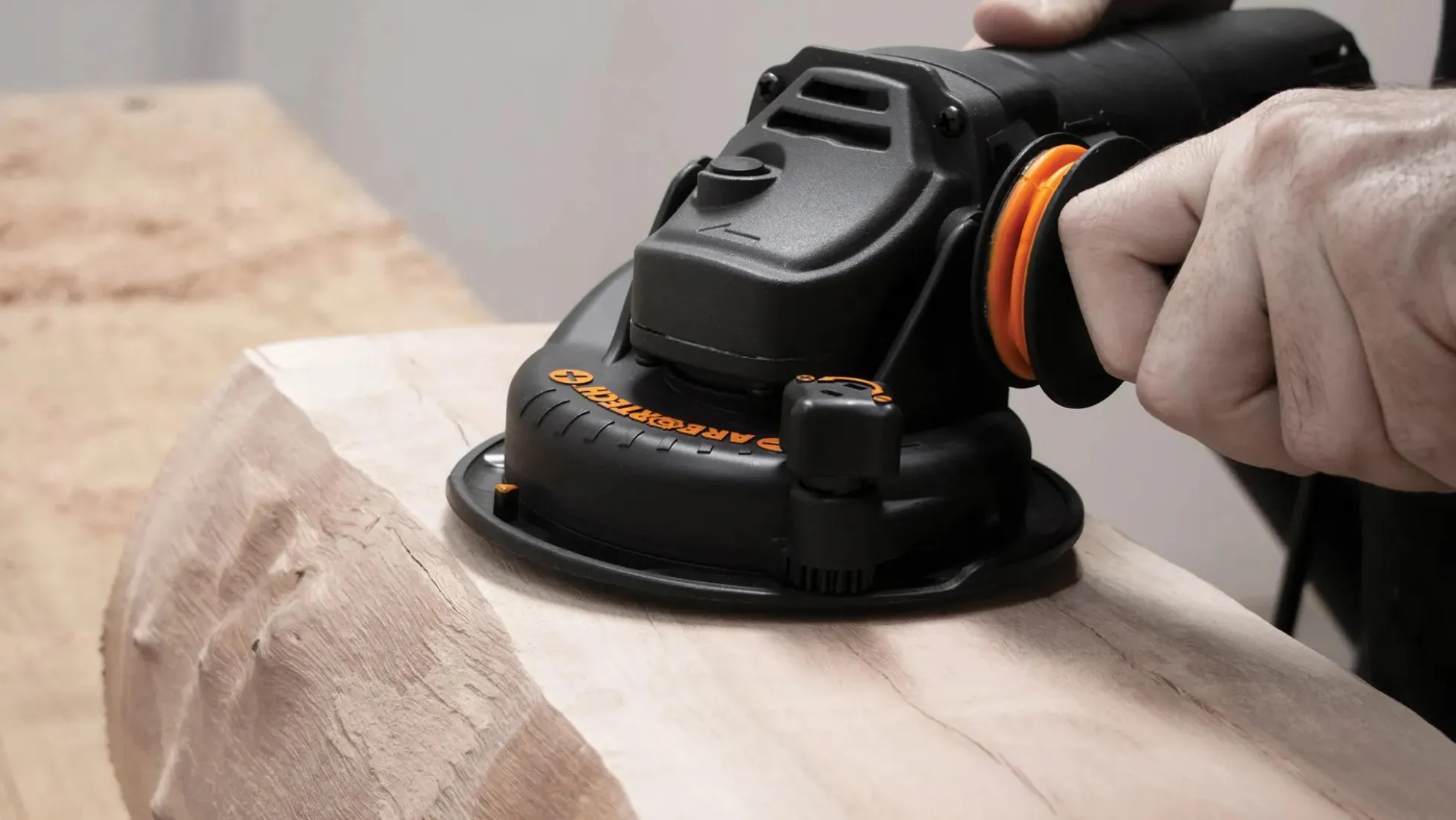 Arbortech SET Power Carving Unit und TURBO Scraper
