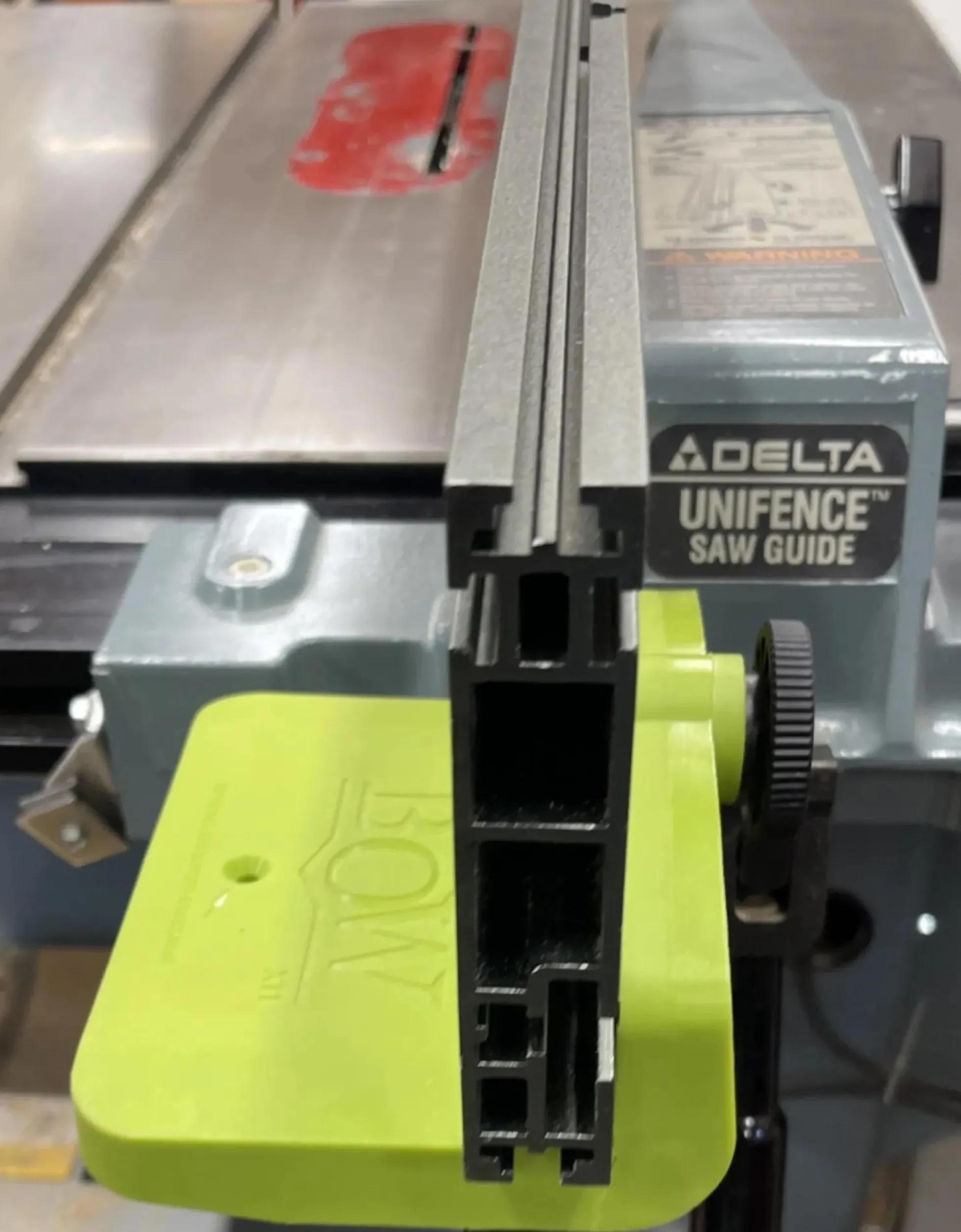 Auflageflächen für BOW XT-Anschlag