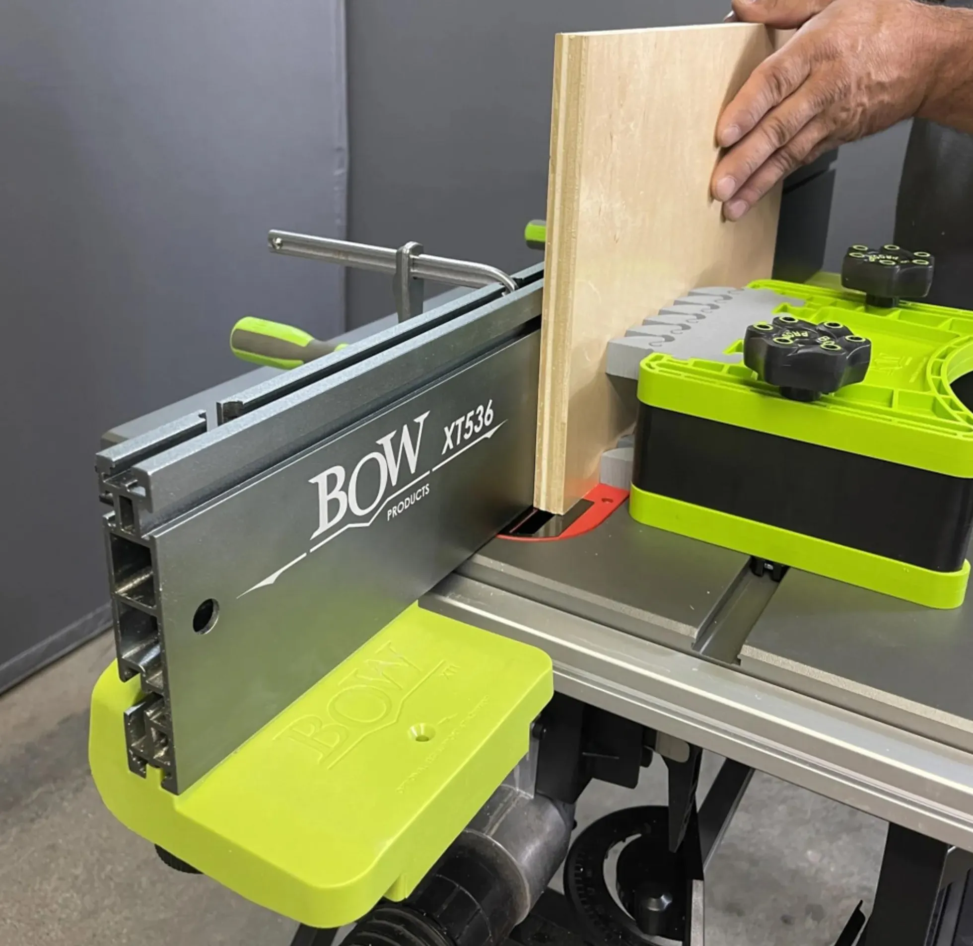Auflageflächen für BOW XT-Anschlag