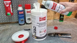 Ballistol Spenderbox mit 130 trockenen Tüchern