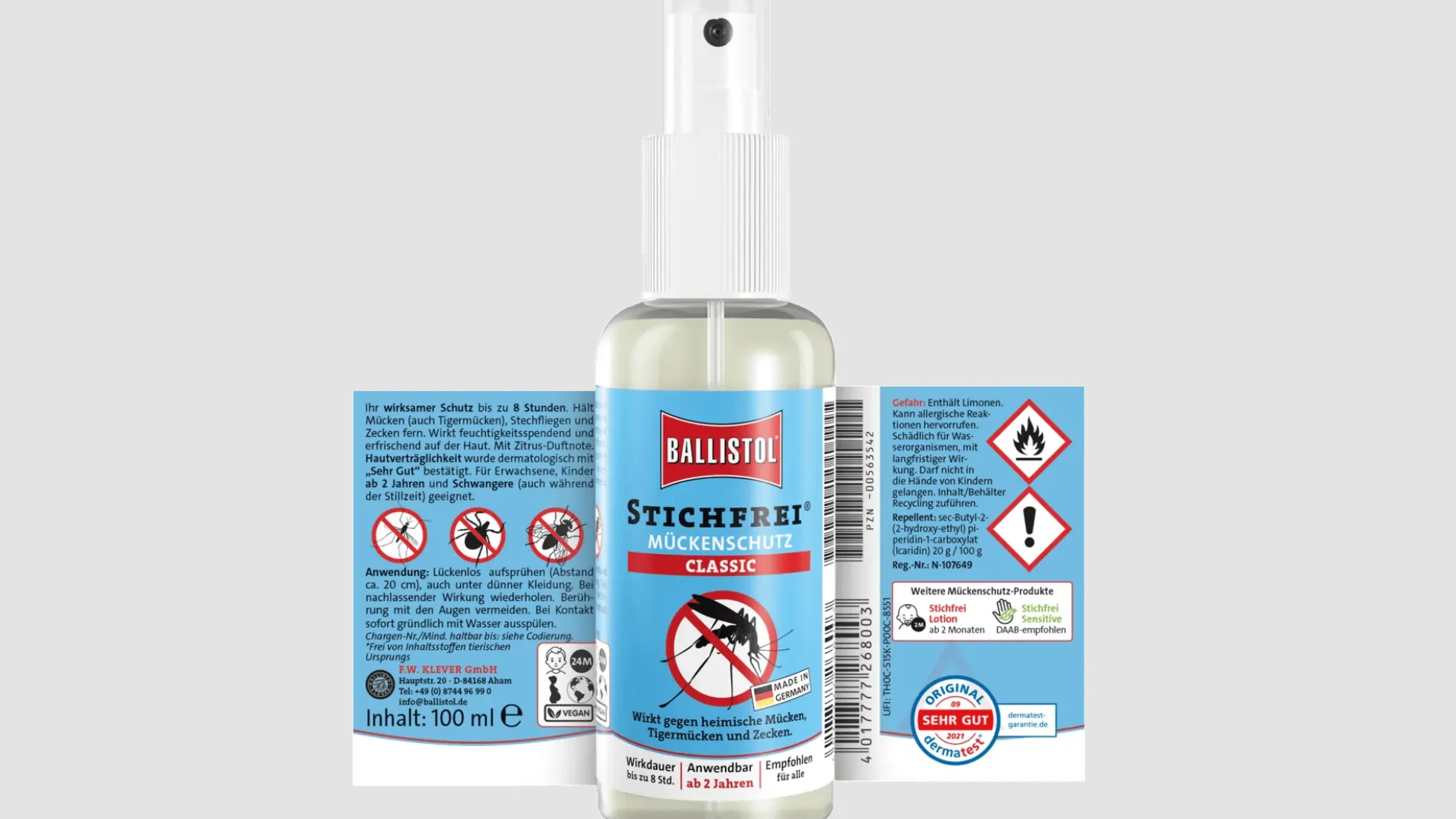 Ballistol Stichfrei Pump-Spray, 100 ml