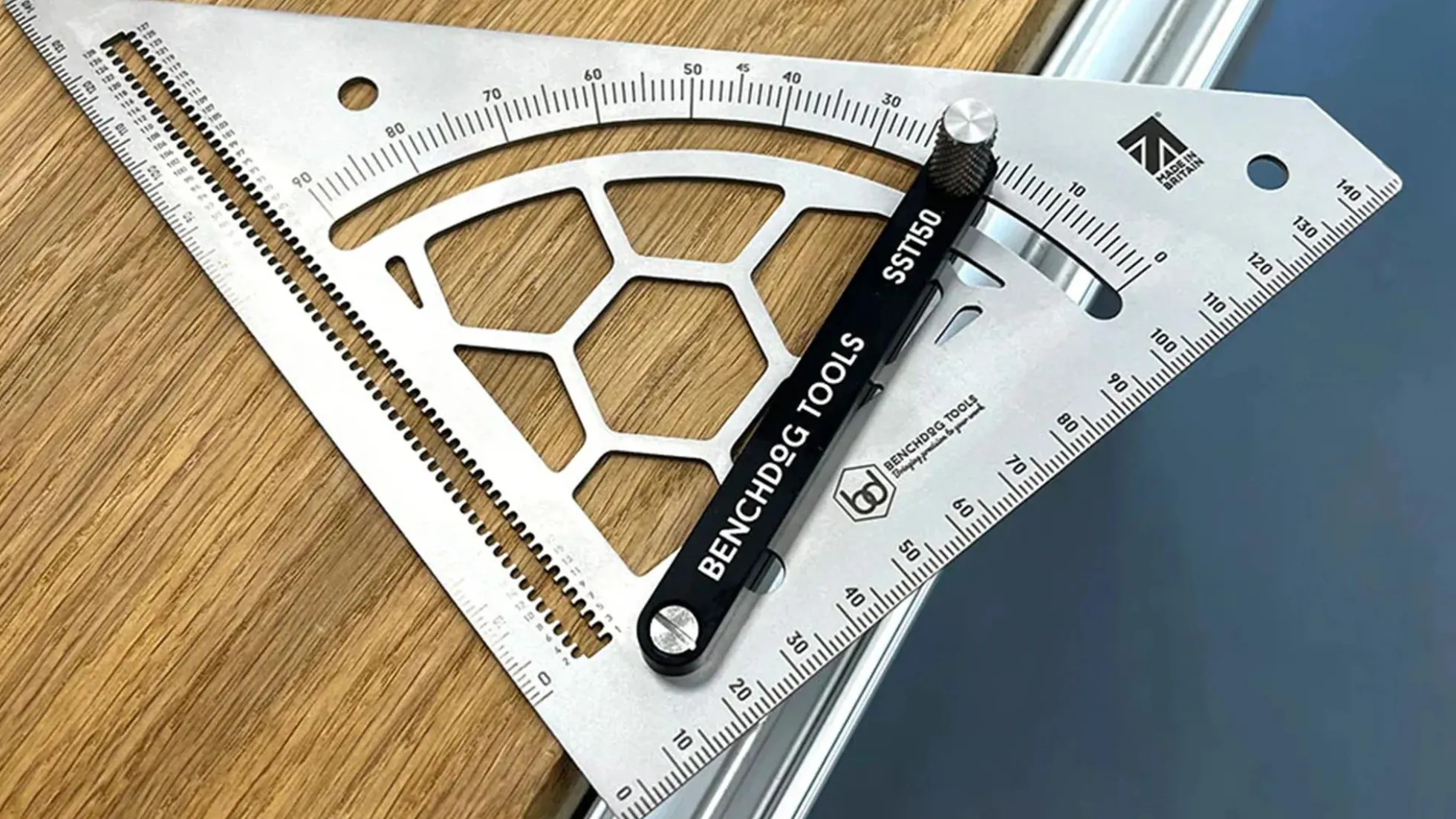 Benchdog Tools Edelstahl Anreißwinkel-Set im Systainer