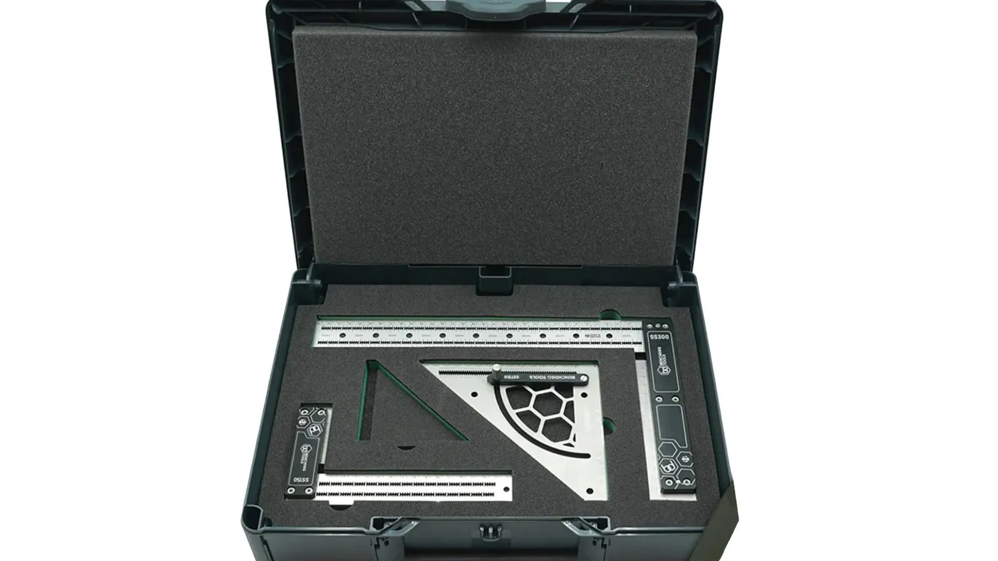 Benchdog Tools Edelstahl Anreißwinkel-Set im Systainer