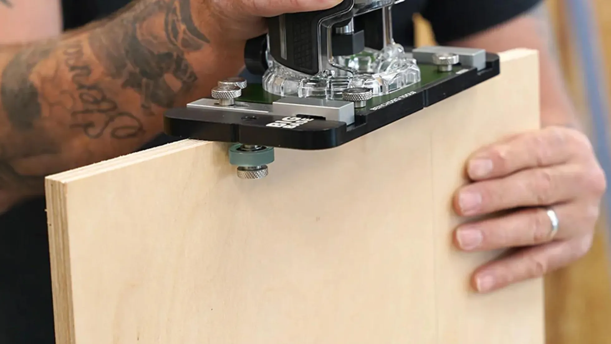 Benchdog Tools Oberfräsen Big Base Komplettset im Systainer Makita