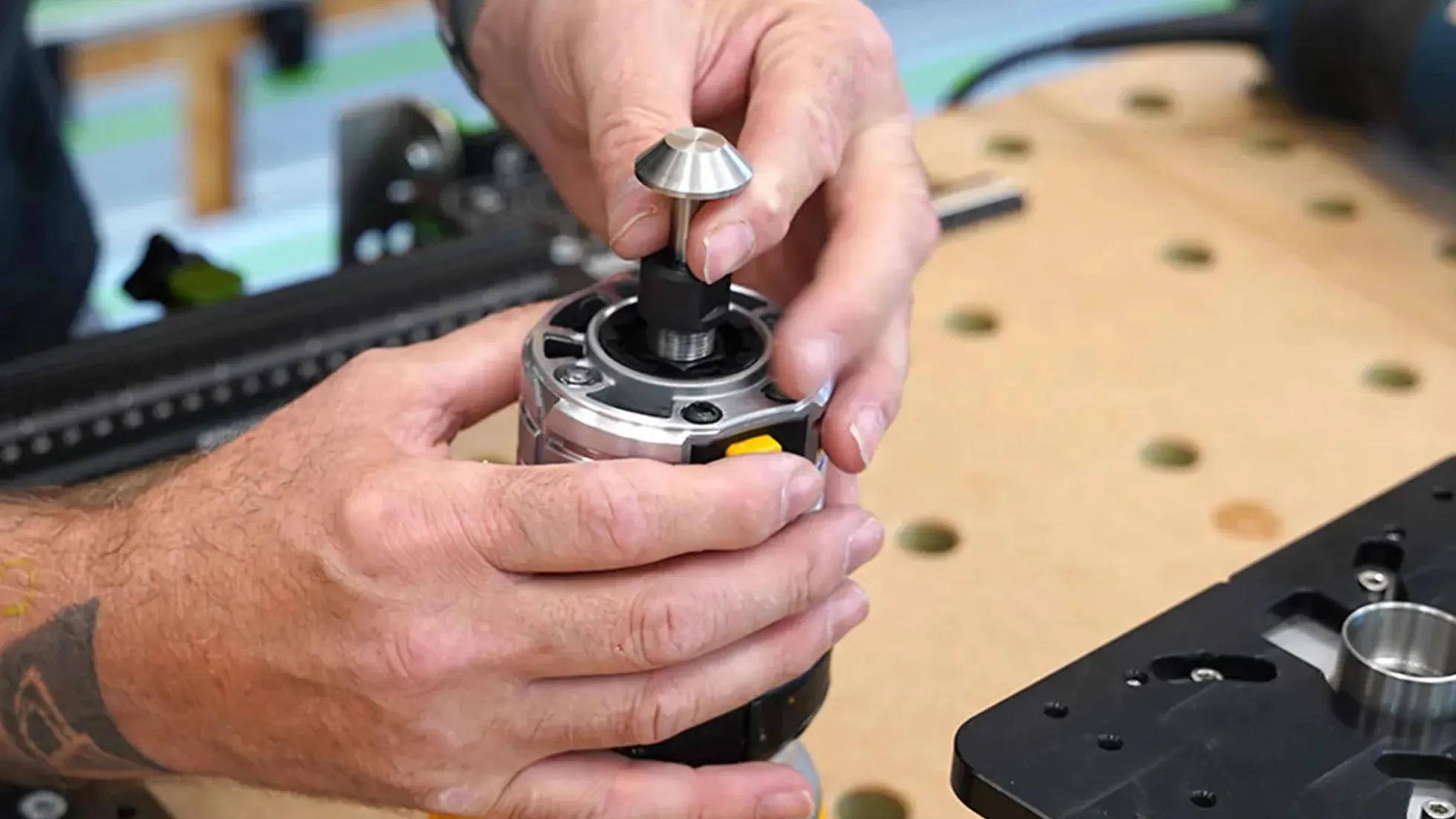 Benchdog Tools Oberfräsen Big Base Komplettset im Systainer Bosch