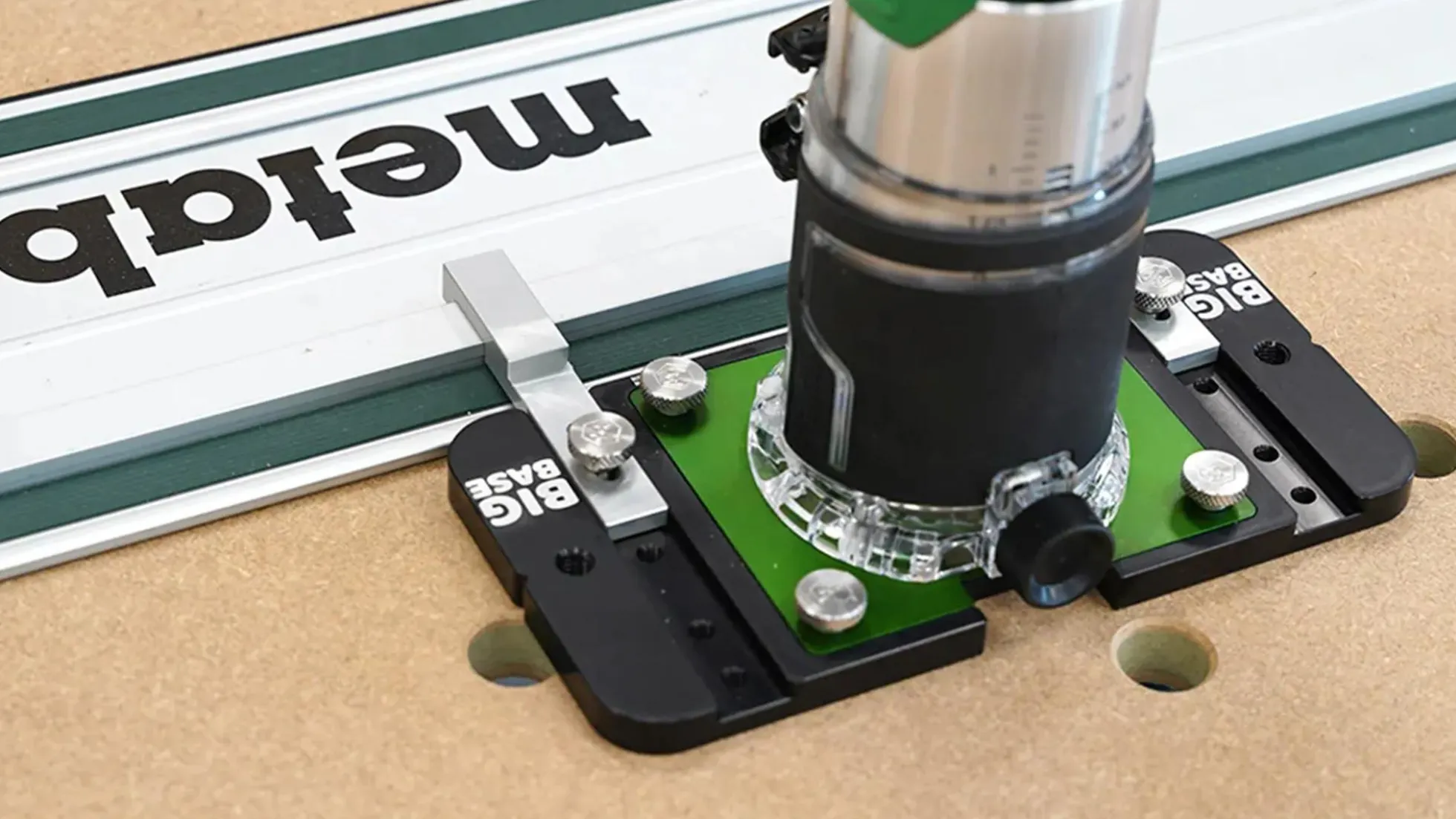 Benchdog Tools Oberfräsen Big Base Komplettset im Systainer Bosch