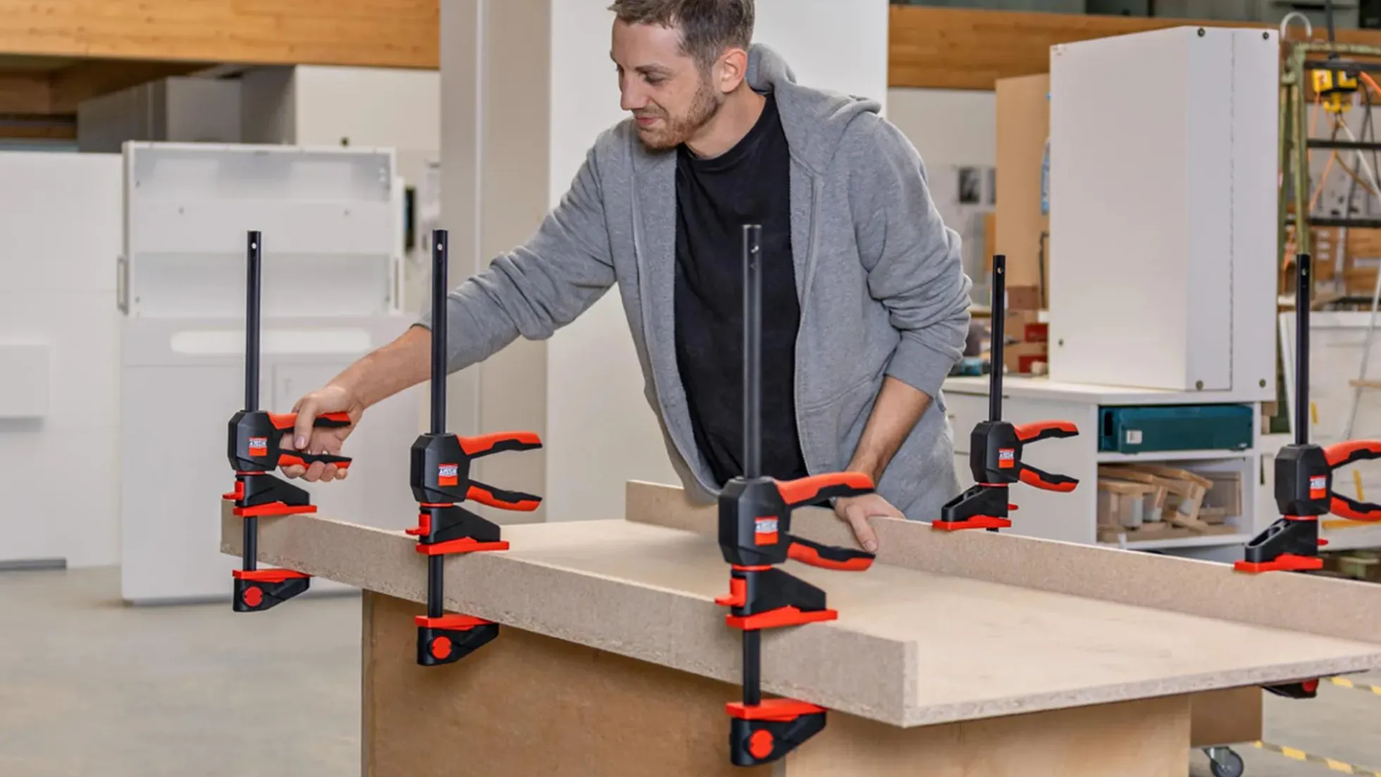 Bessey Einhandzwinge mit drehbarem Griff EZ360-30 (1 St.)