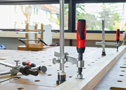 BESSEY Set Spannelement variabel mit 2K-Griff + Adapter 20 mm