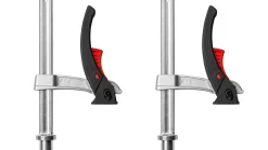Bessey Set 2x Werkbankzwinge Ø20 mm Lochraster TW-KLI