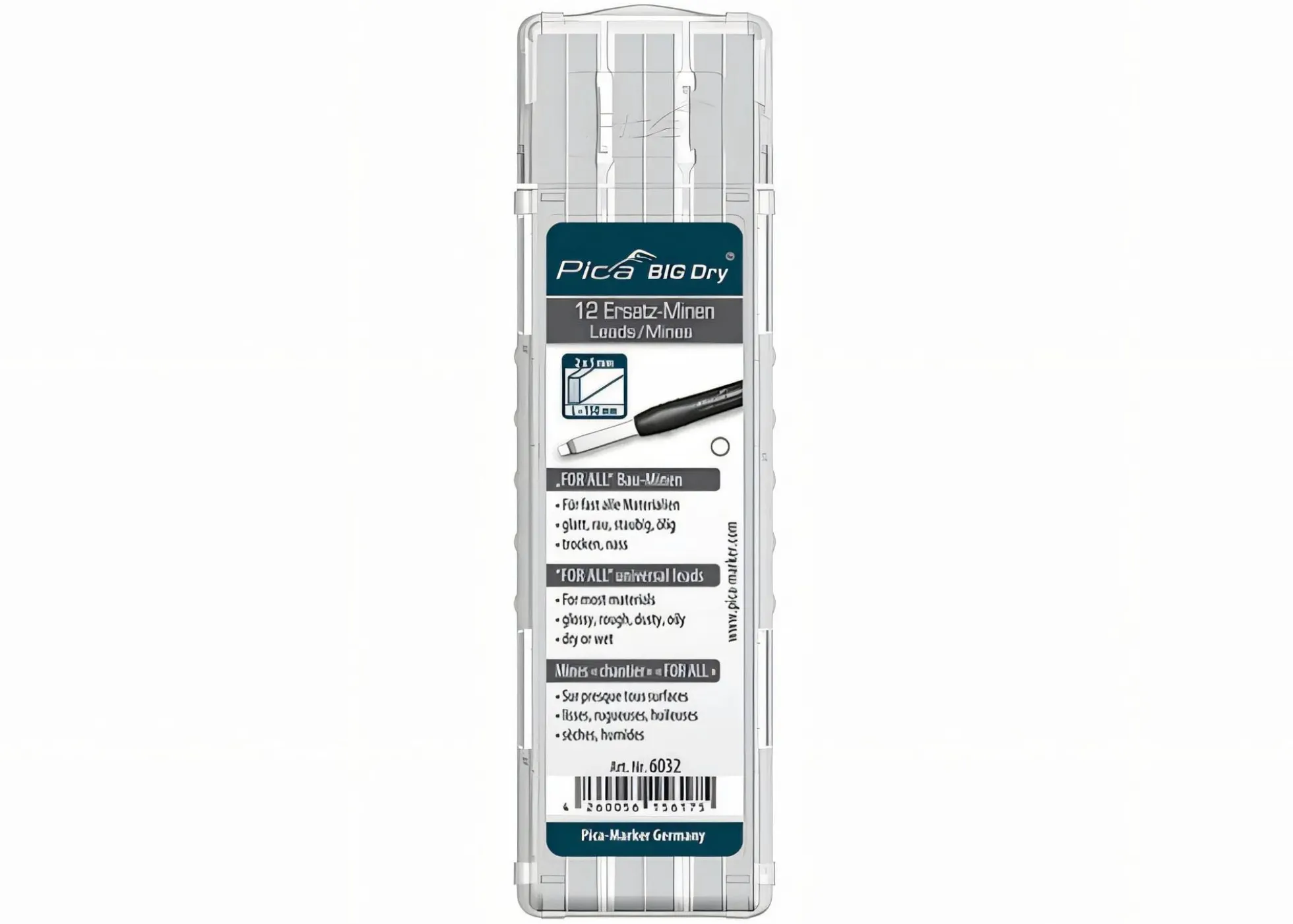 BIG DRY Ersatzminen-Set Universal Weiss