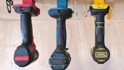 Blaue Distanzstücke für StealthMounts Werkzeughalter (12mm) für Makita LXT, 6 St.