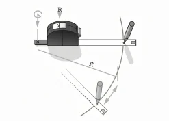 BMI Viso, Rollbandmaß 3m