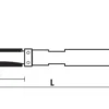 Bündigfräser HM mit Kugellager schaftseitig Ø 4,8 mm