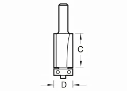 Bündigfräser HW (HM)