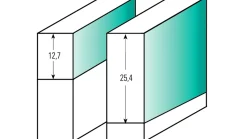 Bündigfräser mit Kugellager stirnseitig D 14 mm
