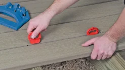 Bohrlehre für Terrassendielen Deck Jig