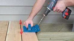 Bohrlehre für Terrassendielen Deck Jig