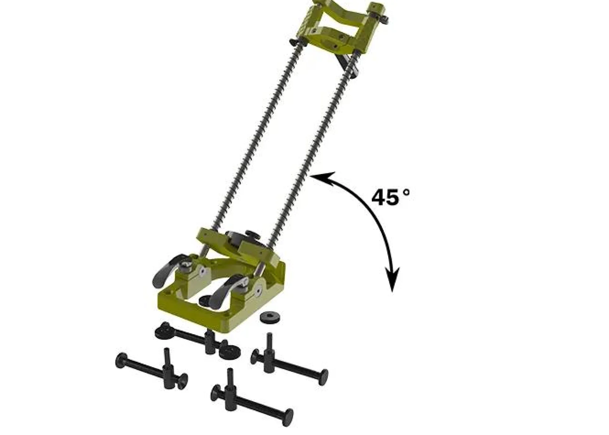 Bohrständer schwenkbar bis Bohrtiefe 160 mm