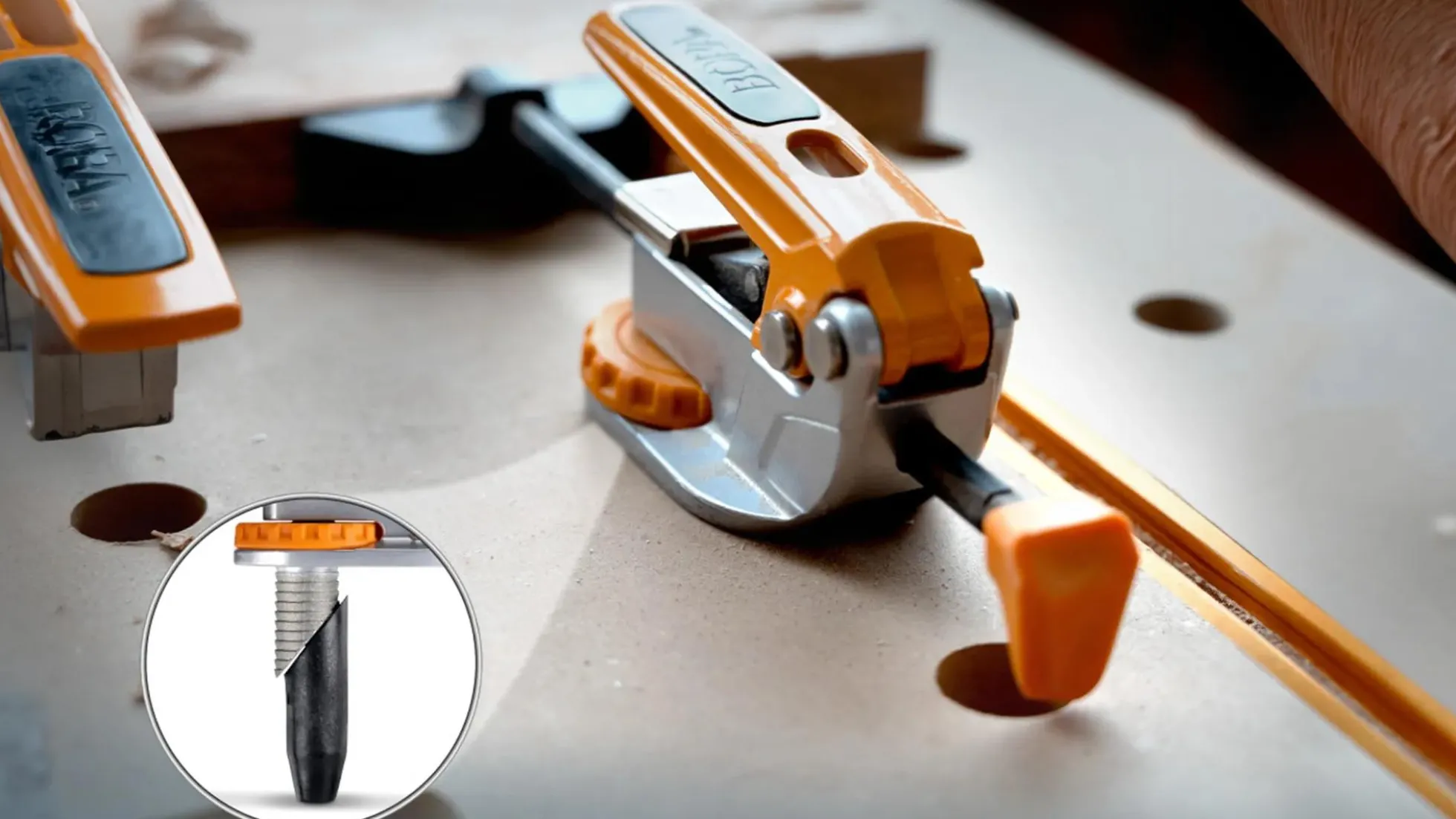 BORA Waagrechtspanner für Ø 20 mm