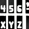 Buchstaben- & Zahlenschablonen