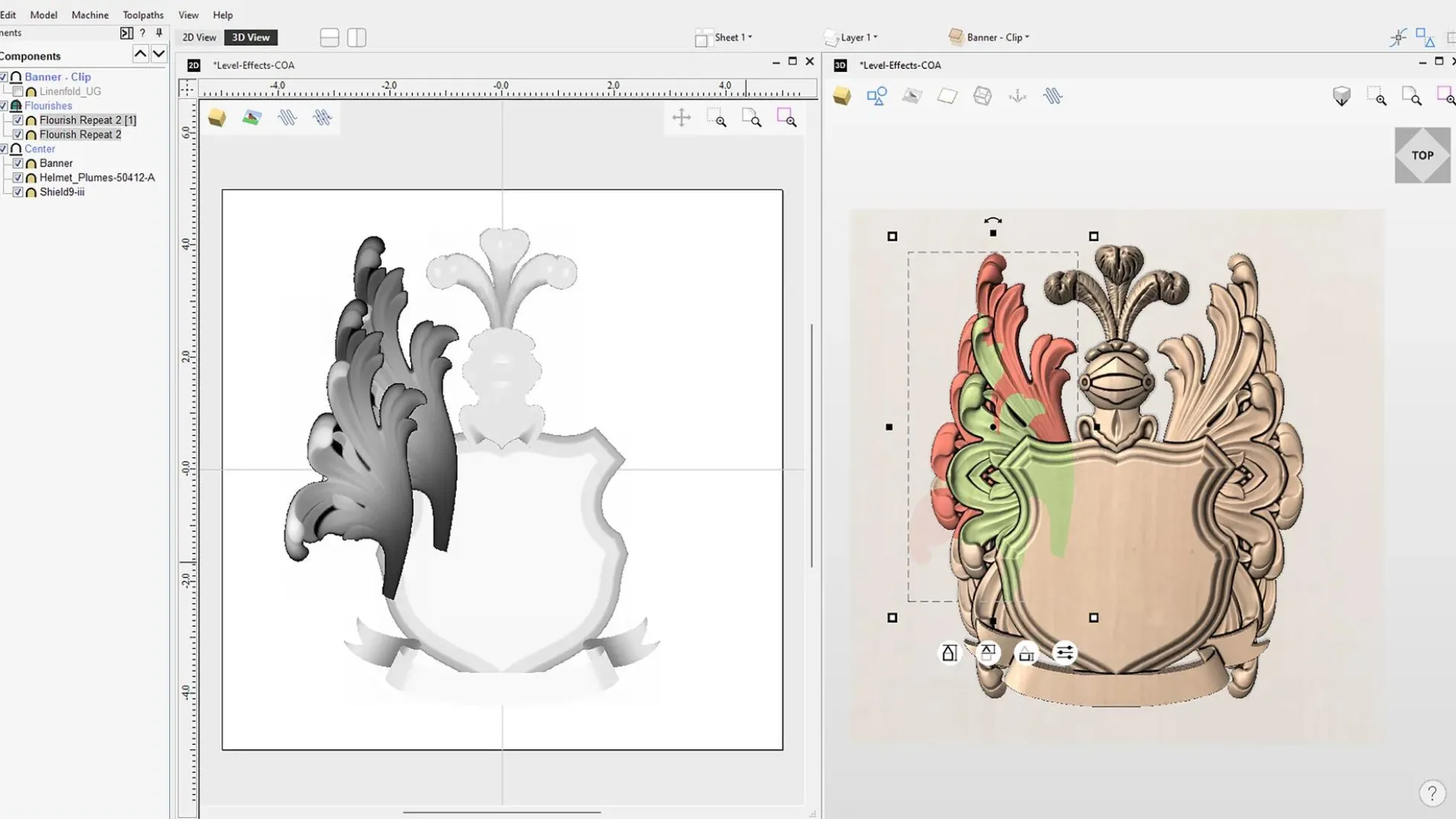 CNC Software Vectric Vcarve Pro