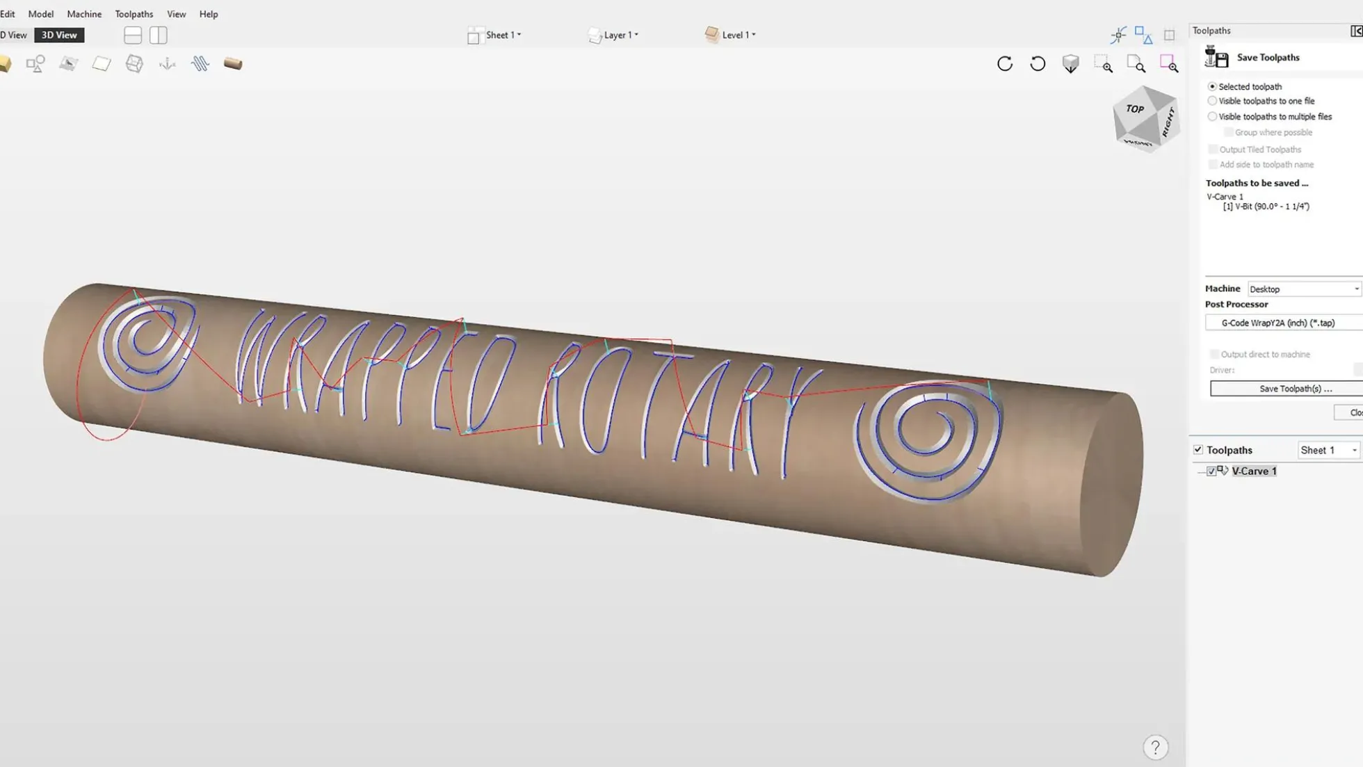 CNC Software Vectric Vcarve Pro