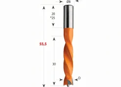 Dübelbohrer D 10 mm
