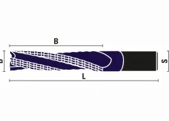 DIA® PERFORMANCE Schruppfräser D8 S8 RD