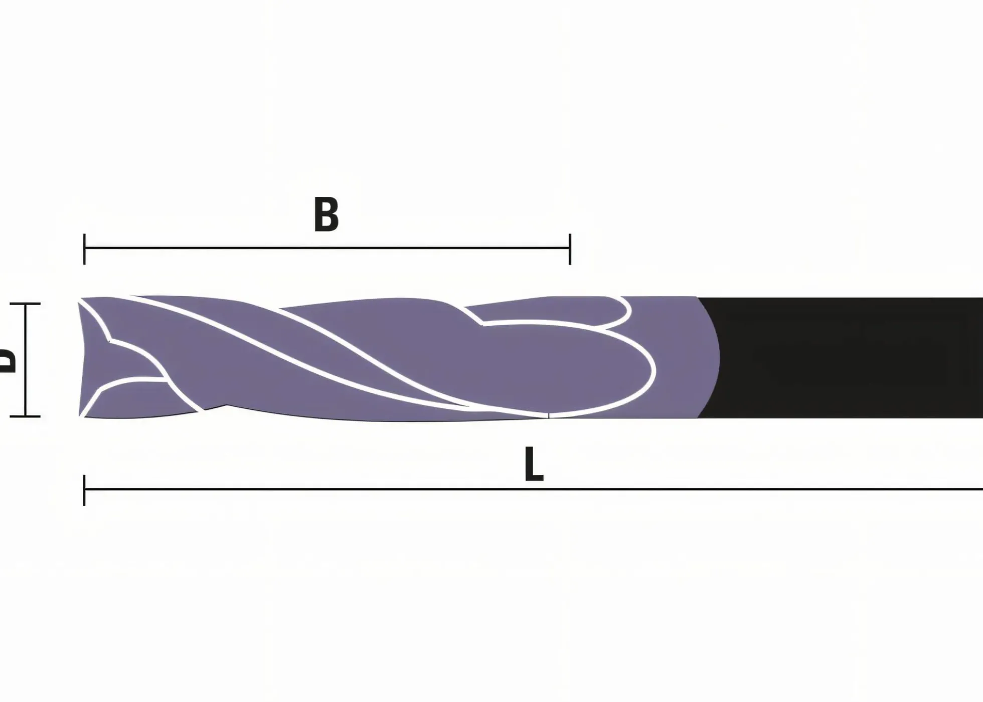 DIA® PERFORMANCE Spiralnutfräser D6 S6 RD