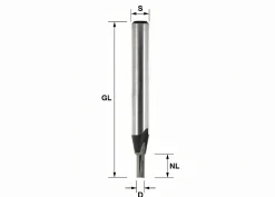 Dichtungsnutfräser HW (HM)