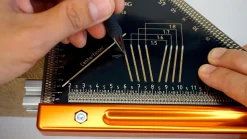 Engineers Triangle 200 PCB Anreißwinkel