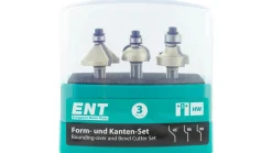 ENT Fräserset Form und Kante - 3-teilig