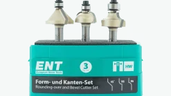 ENT Fräserset Form und Kante - 3-teilig
