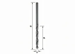 ENT Holzspiralbohrer HSS-G Ø 1,0 mm