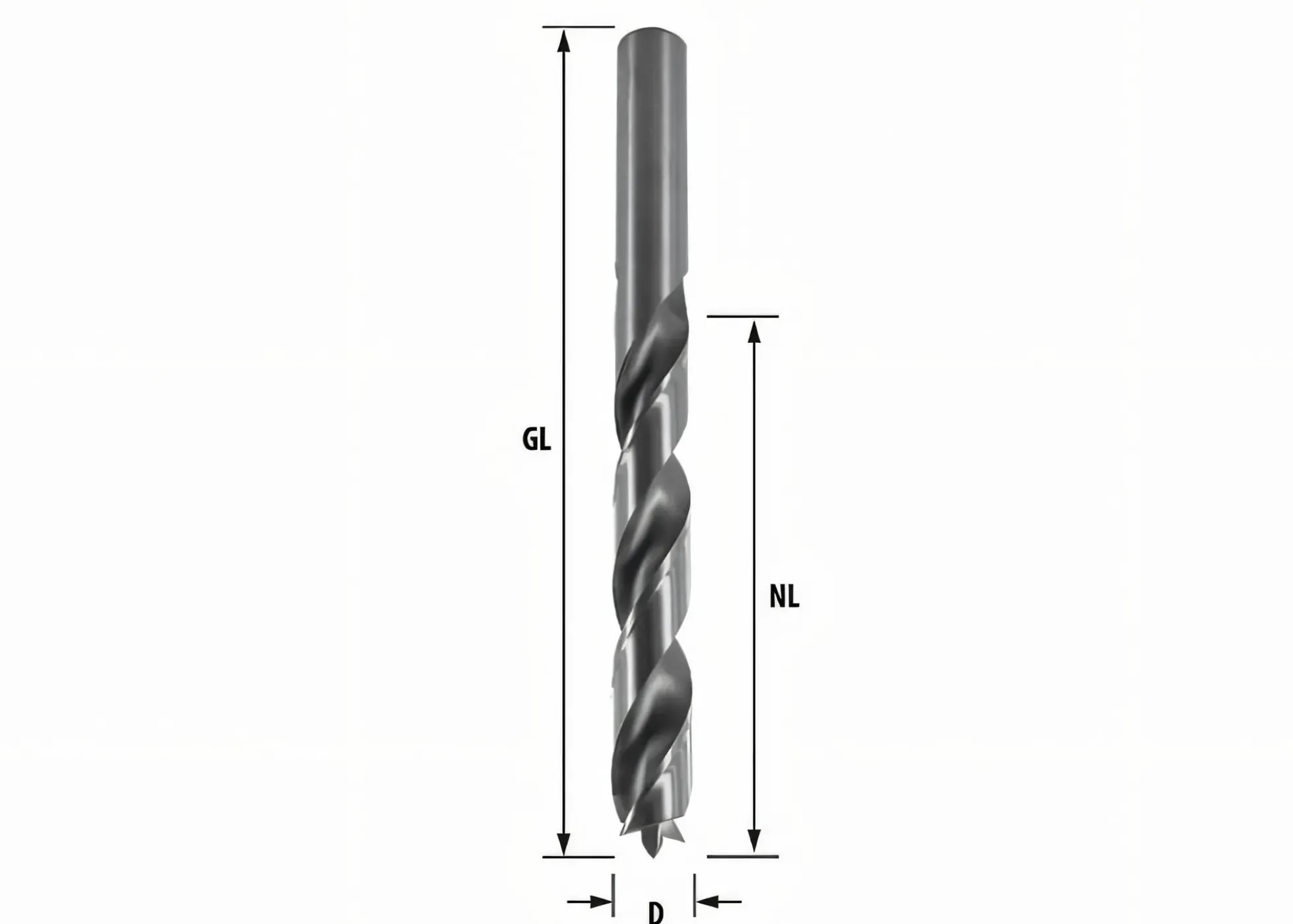 ENT Holzspiralbohrer HSS-G Ø 8,5 mm