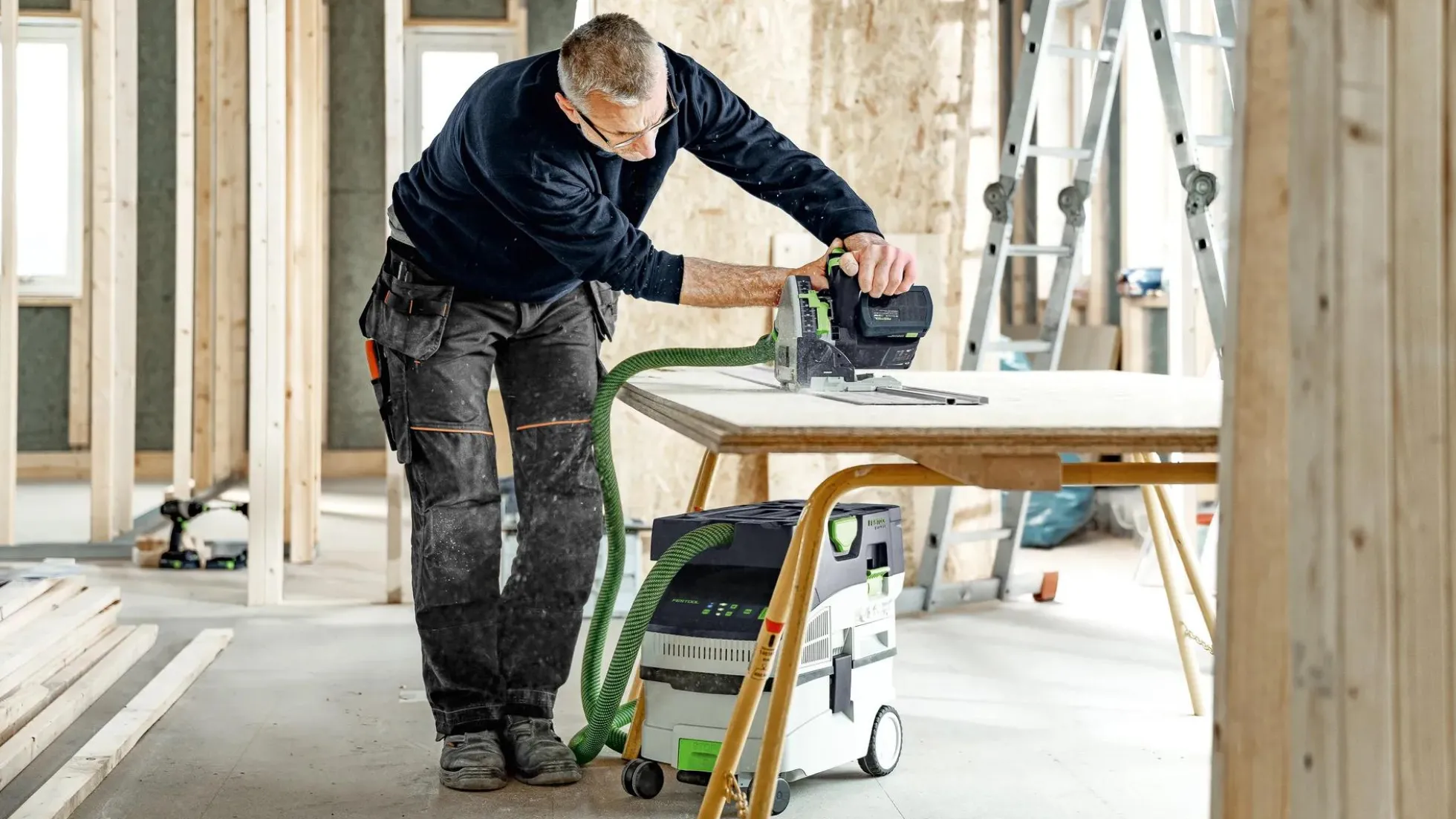 Festool Akku-Absaugmobil CTLC MIDI I-Basic CLEANTEC