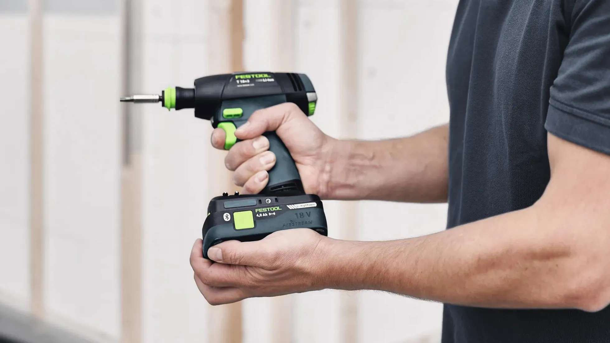 Festool Akku-Bohrschrauber T18+3 Basic-Set