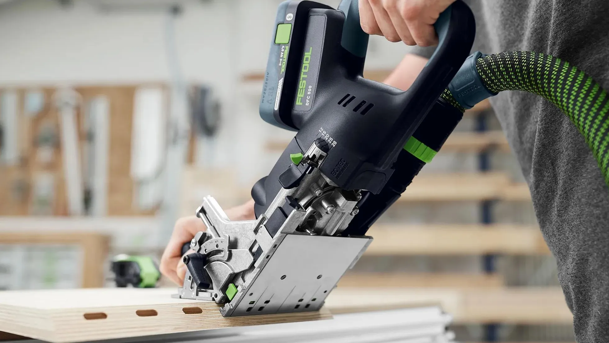 Festool Akku-Dübelfräse DOMINO DFC 500 E-Basic