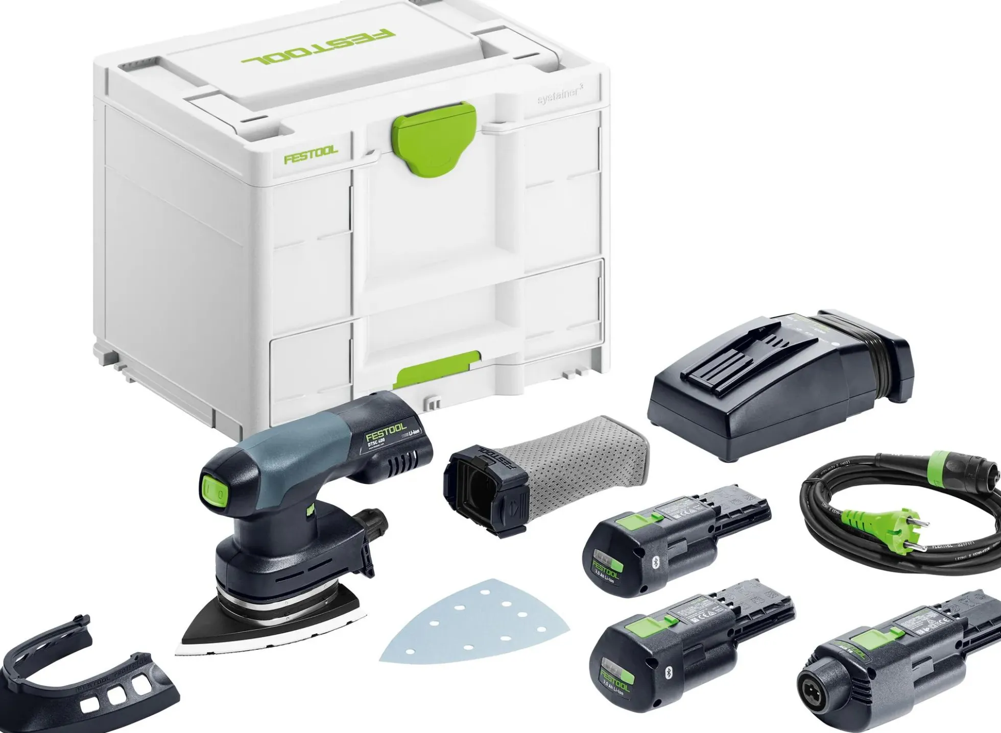 Festool Akku-Deltaschleifer DTSC 400 3,0 I-Set