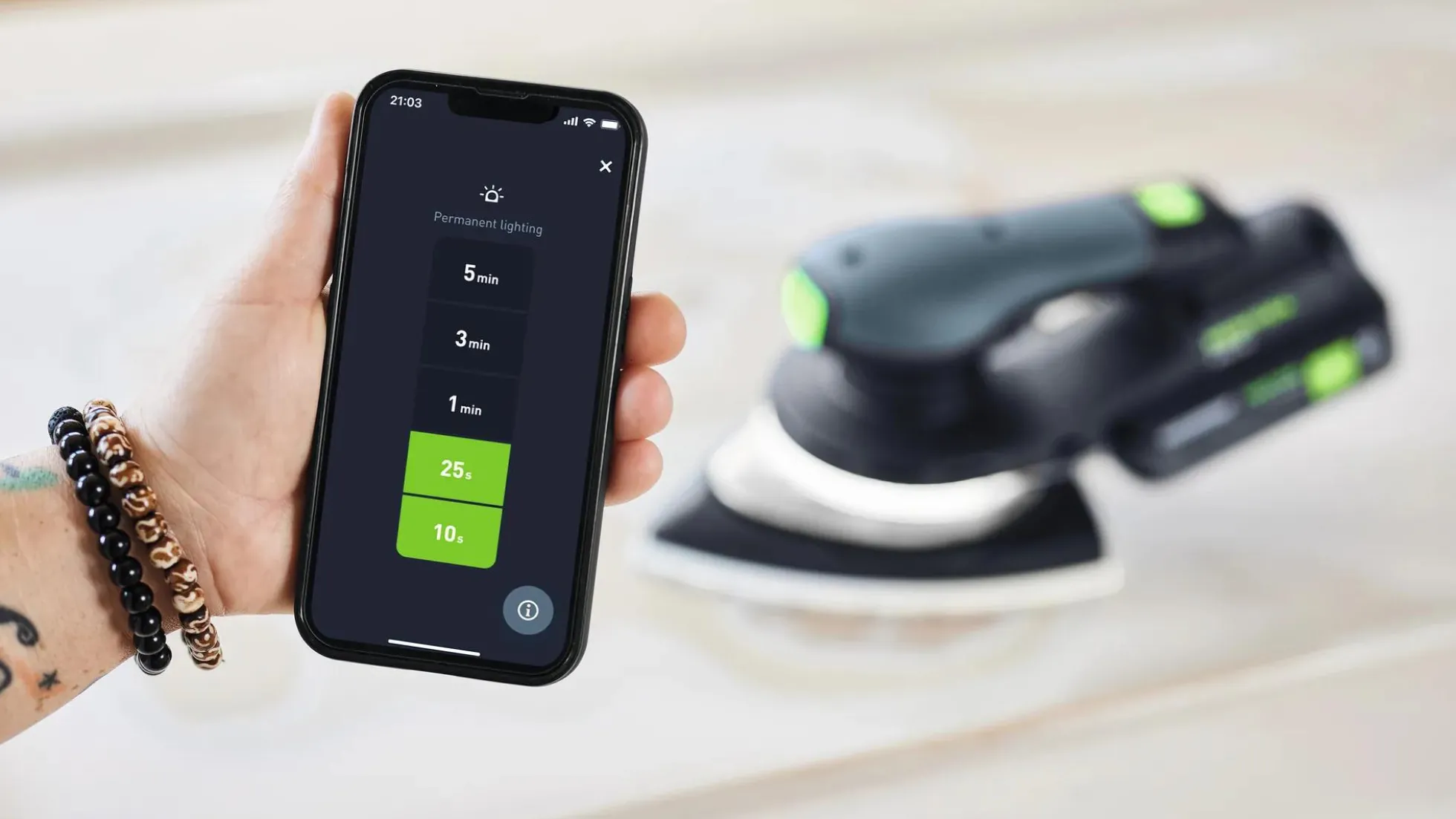 Festool Akku-Deltaschleifer DTSC 200-Basic